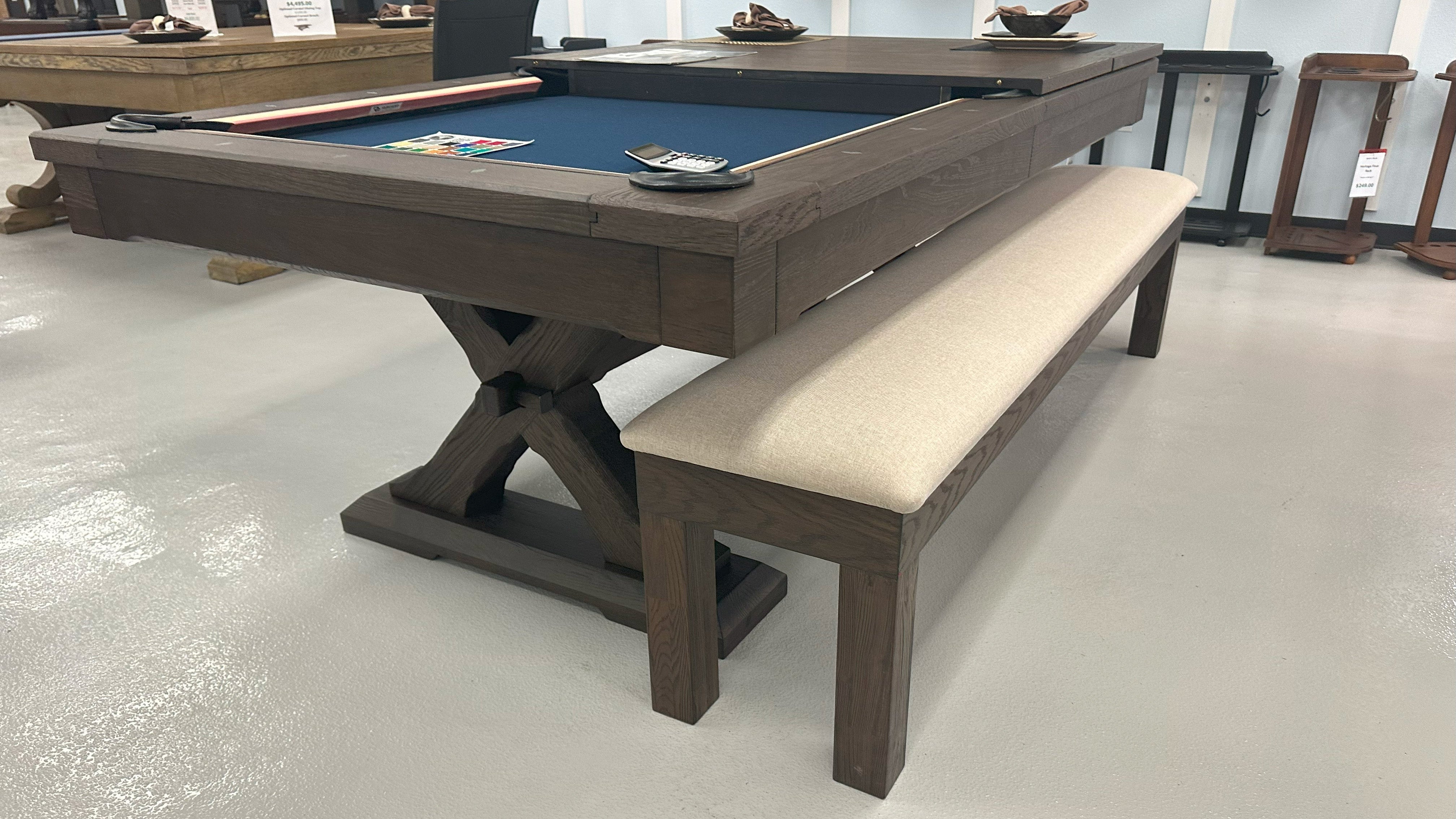Kariba Pool Table Dining Set Floor Model - Main Image