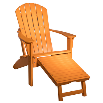 Adirondack with Slideout Ottoman