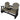 Cascade 5 Foot Glider with Center Console