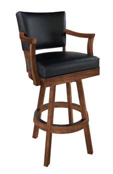 Classic Backed Barstool - Rustic Series