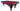Legacy Billiards Samantha Pool Table in Nutmeg Finish with Red Cloth - Angle View