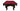 Legacy Billiards Sophie Pool Table in Nutmeg Finish with Red Cloth - End View