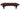 Legacy Billiards Sophie Pool Table in Nutmeg Finish with Red Cloth - Side View