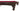 Legacy Billiards Stevie Pool Table in Nutmeg Finish with Red Cloth - Side View Closeup